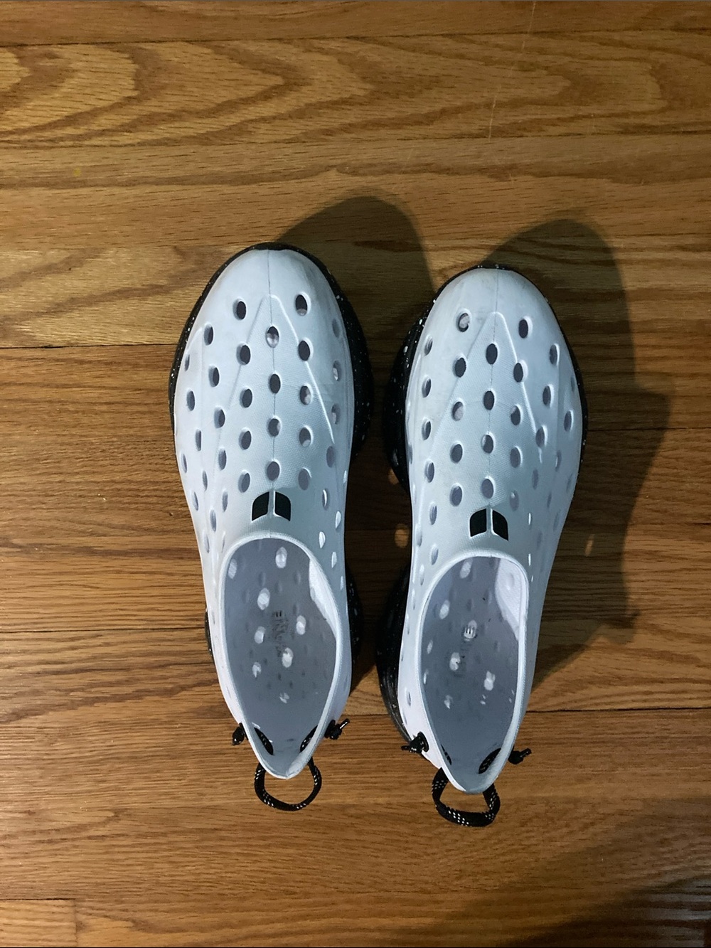 Men's White Slip-On Athletic Water Shoes